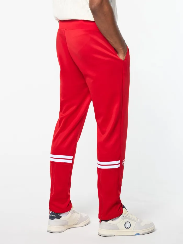 Men Tracksuits Sergio Tacchini Orion Track Pant Adrenaline Rush White