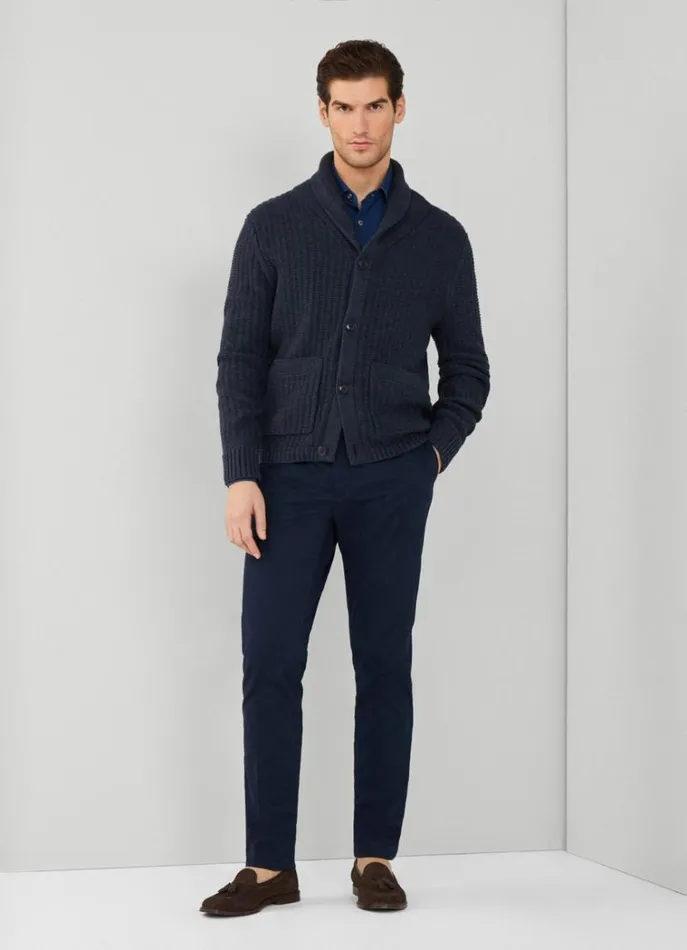 Men Trousers and Chinos Hackett London Slim Fit Kensington Chinos Navy Blazer Men Trousers and Chinos Hackett London Slim Fit Kensington Chinos Navy Blazer