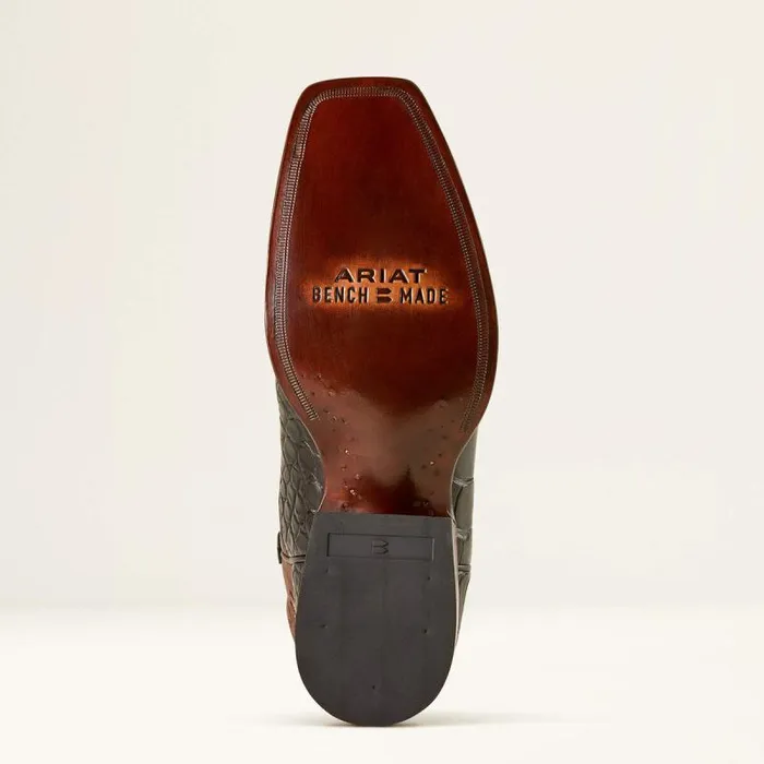 Men Western Boots Ariat Bench Made Stilwell Western Boot Black American Alligatorwhiskey Brown Men Western Boots Ariat Bench Made Stilwell Western Boot Black American Alligatorwhiskey Brown