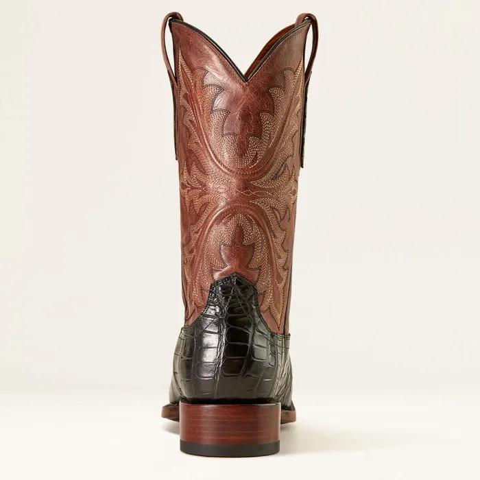 Men Western Boots Ariat Bench Made Stilwell Western Boot Black American Alligatorwhiskey Brown Men Western Boots Ariat Bench Made Stilwell Western Boot Black American Alligatorwhiskey Brown