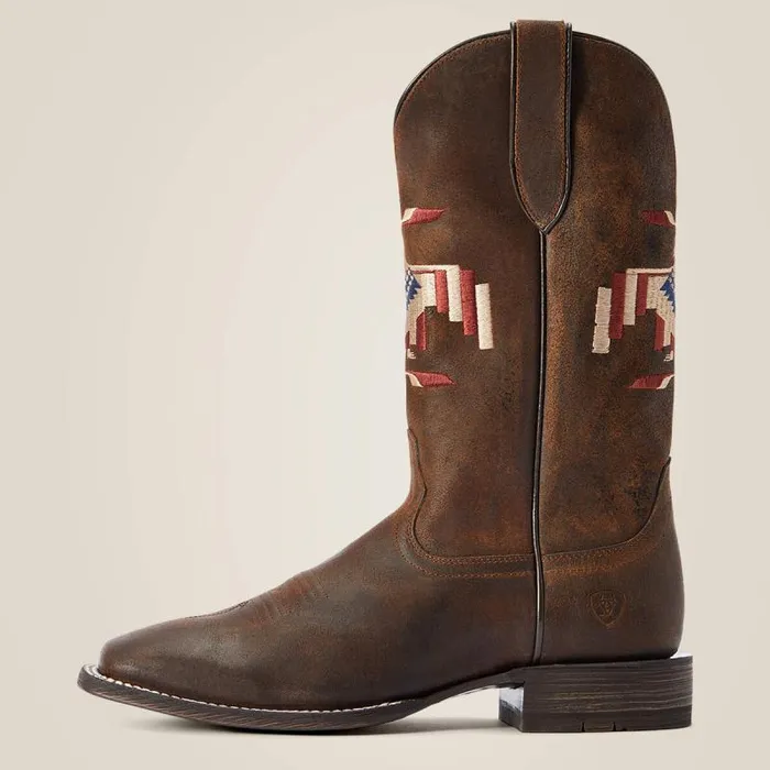 Men Western Boots Ariat Circuit Thunderbird Chimayo Western Boot Saddle Up Brown Men Western Boots Ariat Circuit Thunderbird Chimayo Western Boot Saddle Up Brown
