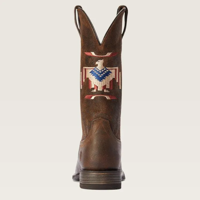 Men Western Boots Ariat Circuit Thunderbird Chimayo Western Boot Saddle Up Brown Men Western Boots Ariat Circuit Thunderbird Chimayo Western Boot Saddle Up Brown
