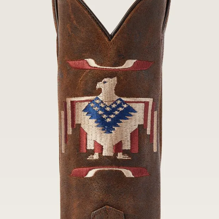Men Western Boots Ariat Circuit Thunderbird Chimayo Western Boot Saddle Up Brown Men Western Boots Ariat Circuit Thunderbird Chimayo Western Boot Saddle Up Brown