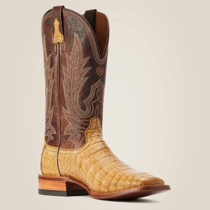 Men Western Boots Ariat Gunslinger Cowboy Boot Honeycomb Caiman Belly Men Western Boots Ariat Gunslinger Cowboy Boot Honeycomb Caiman Belly