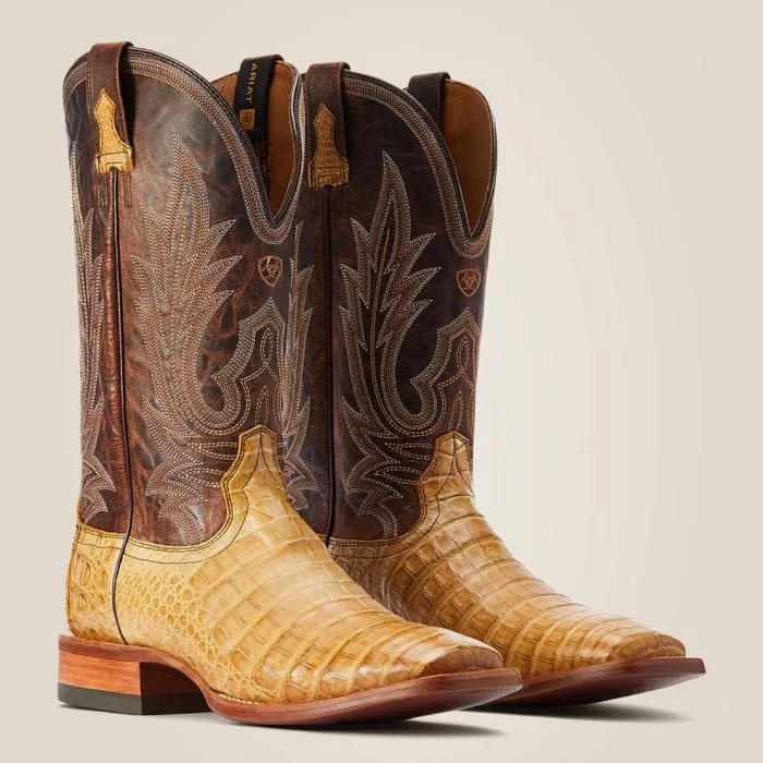 Men Western Boots Ariat Gunslinger Cowboy Boot Honeycomb Caiman Belly Men Western Boots Ariat Gunslinger Cowboy Boot Honeycomb Caiman Belly