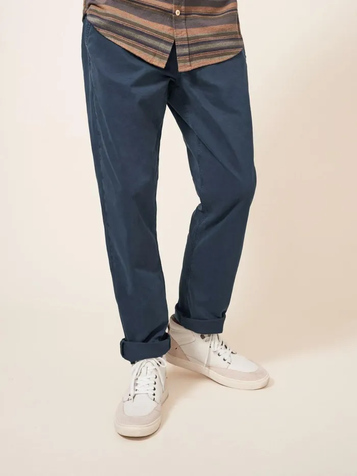 Men White Stuff Chinos Sutton Organic Chino Trouser Dark Navy Men White Stuff Chinos Sutton Organic Chino Trouser Dark Navy