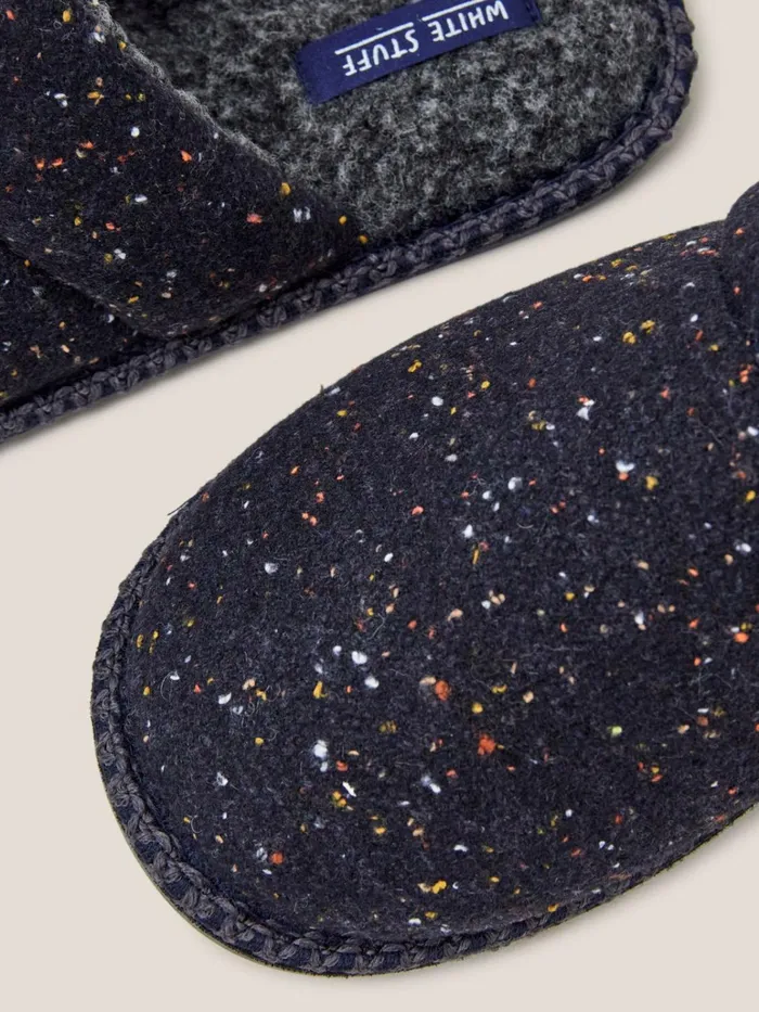 Men White Stuff Slippers Neppy Slip On Mule Slipper Navy Multi Men White Stuff Slippers Neppy Slip On Mule Slipper Navy Multi