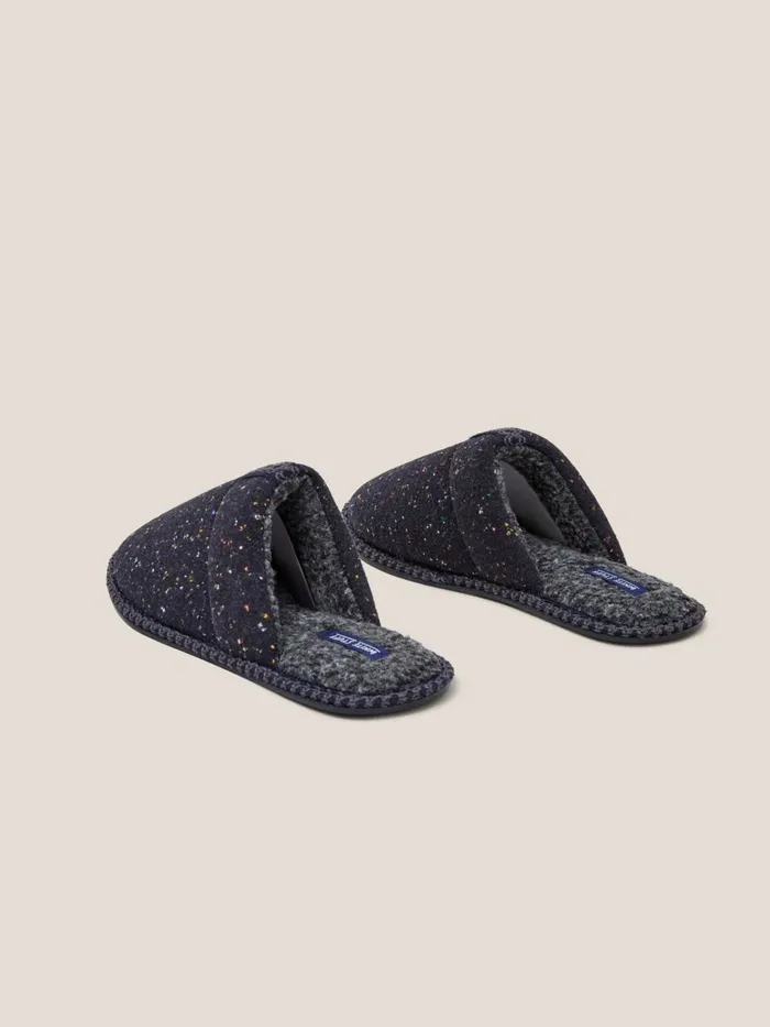 Men White Stuff Slippers Neppy Slip On Mule Slipper Navy Multi Men White Stuff Slippers Neppy Slip On Mule Slipper Navy Multi
