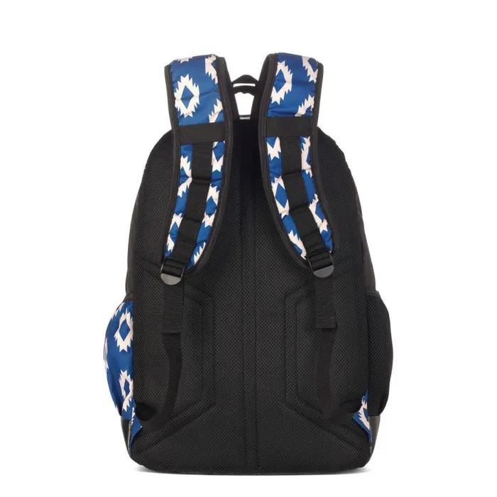 MenWomen Bags and Wallets Ariat Southwest Diamond Print Backpack Blue MenWomen Bags and Wallets Ariat Southwest Diamond Print Backpack Blue