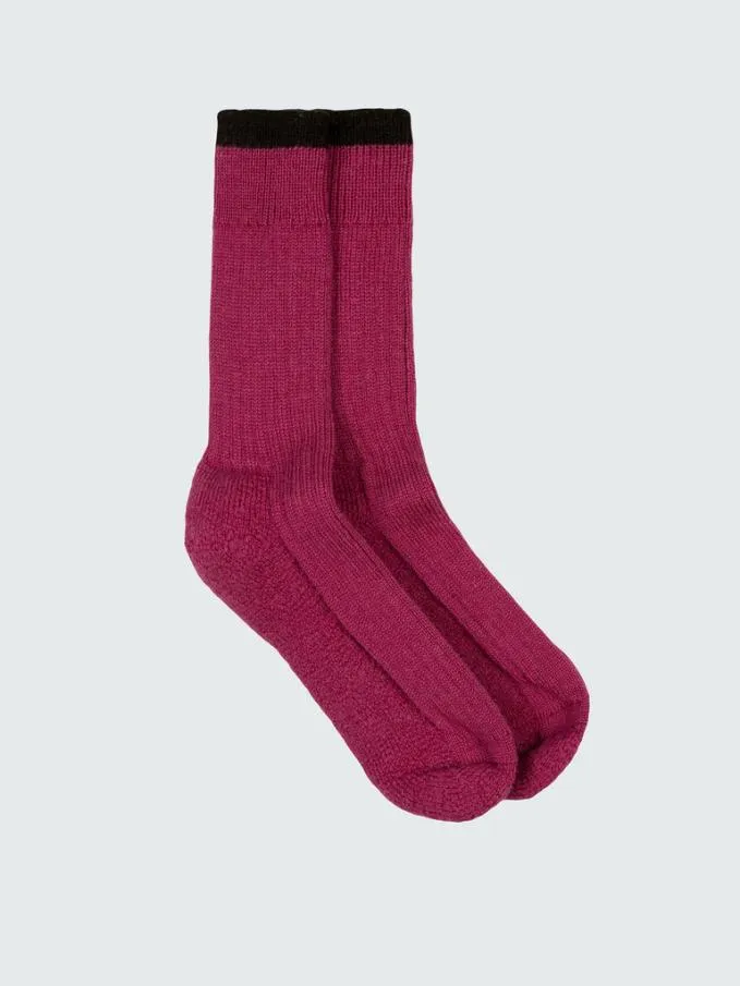 MenWomen Bosun Sock Mulberrycarob Finisterre Socks