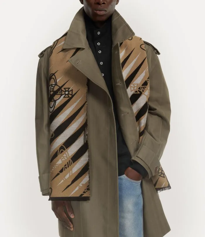 MenWomen Game Scarf Beige Vivienne Westwood Scarves And Ponchos MenWomen Game Scarf Beige Vivienne Westwood Scarves And Ponchos