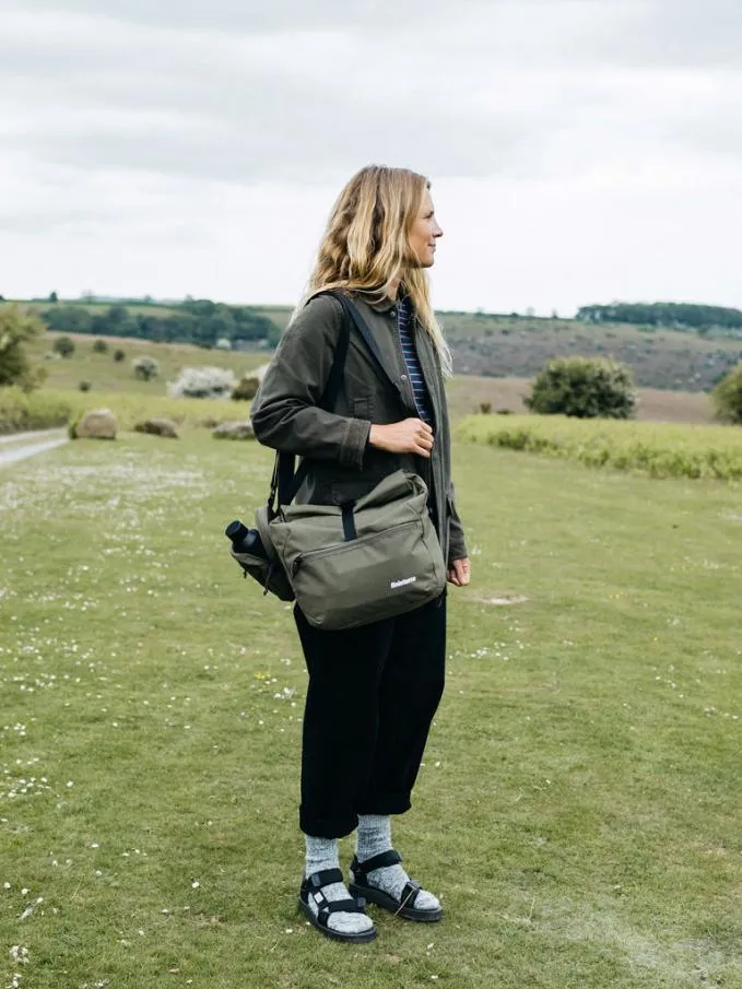MenWomen Nautilus Crossbody Bag Dark Olive Finisterre Bags