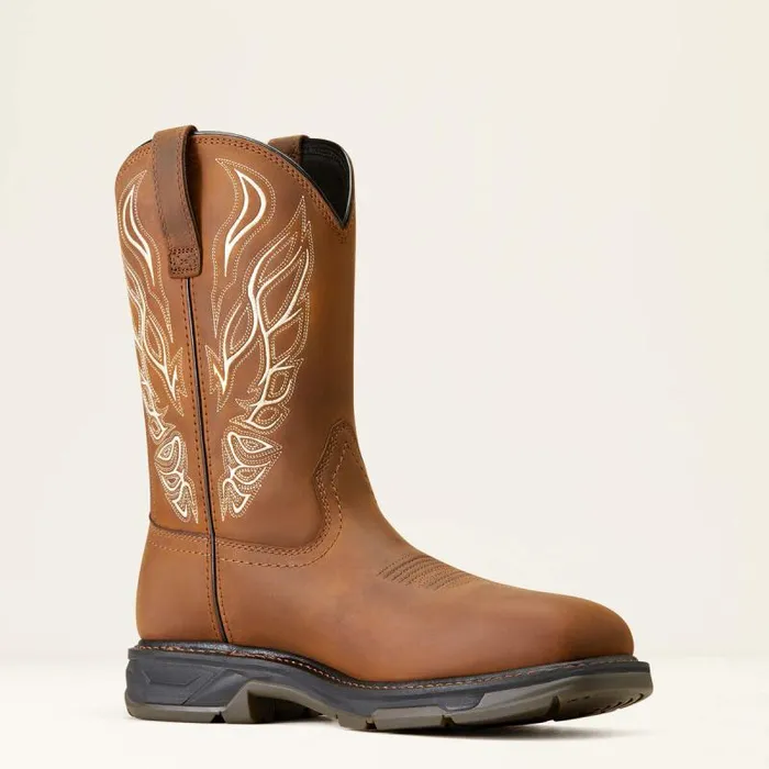 Men Work Boots Ariat WorkHog XT Phoenix Carbon Toe Work Boot Distressed Brown Men Work Boots Ariat WorkHog XT Phoenix Carbon Toe Work Boot Distressed Brown