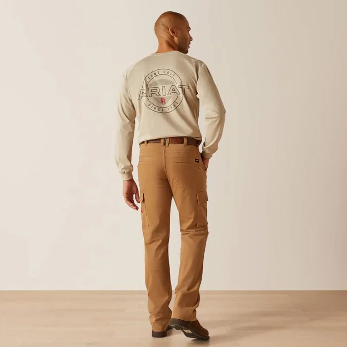 Men Workwear Ariat FR M7 Slim DuraStretch Duralight Twill Straight Pant Field Khaki Men Workwear Ariat FR M7 Slim DuraStretch Duralight Twill Straight Pant Field Khaki