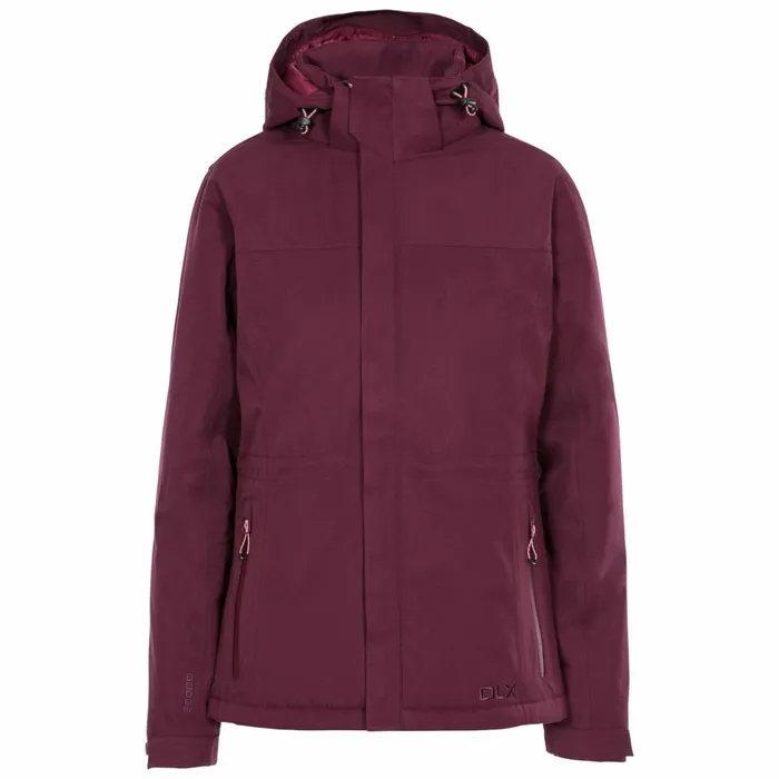 Mendell DLX Padded Waterproof Jacket Fig Women Trespass Waterproof Jackets
