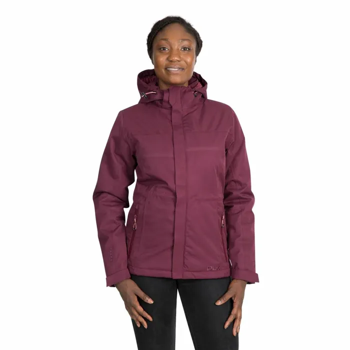 Mendell DLX Padded Waterproof Jacket Fig Women Trespass Waterproof Jackets