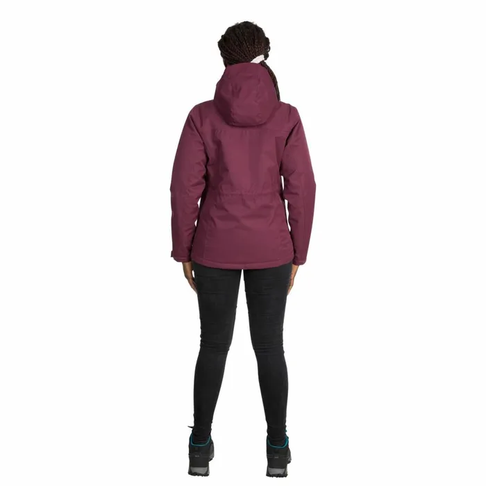 Mendell DLX Padded Waterproof Jacket Fig Women Trespass Waterproof Jackets