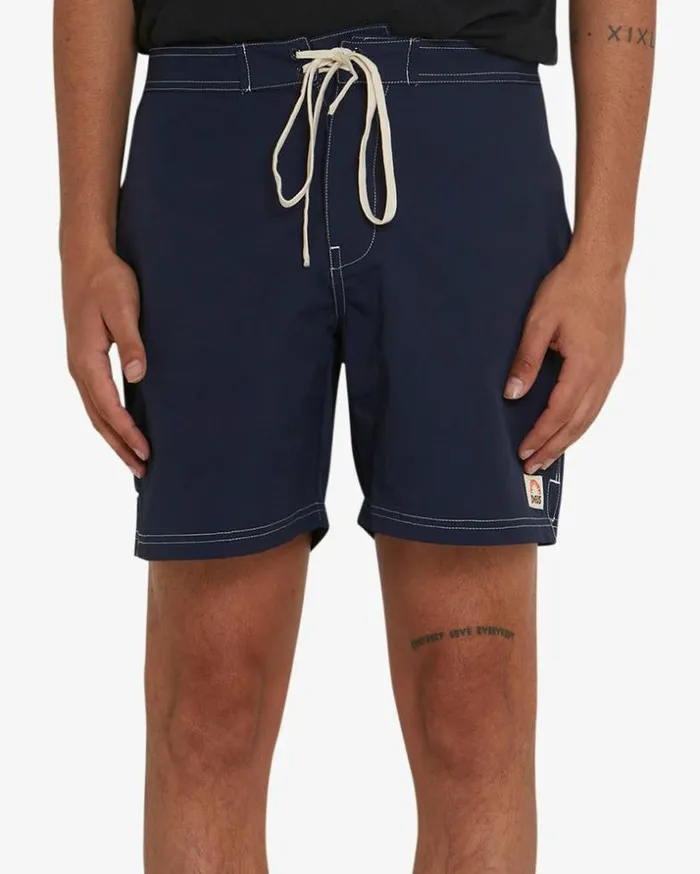 Mens Deus Ex Machina Boardshorts Benji Boardshort 8211 Navy Navy