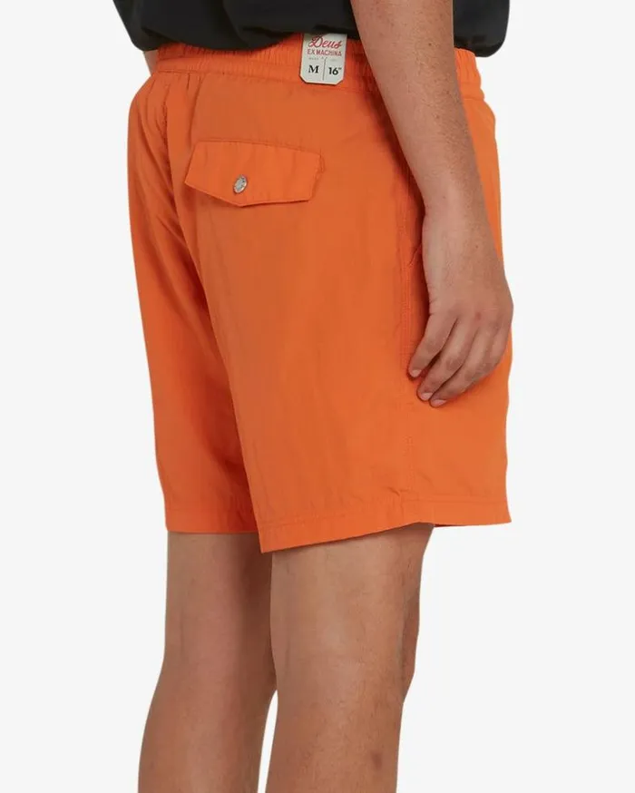 Mens Deus Ex Machina Boardshorts Glide Swim Short 8211 Orange Ochre Orange Ochre Mens Deus Ex Machina Boardshorts Glide Swim Short 8211 Orange Ochre Orange Ochre
