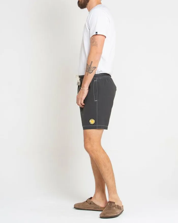 Mens Deus Ex Machina Boardshorts Sandbar Short 8211 Anthracite Anthracite Mens Deus Ex Machina Boardshorts Sandbar Short 8211 Anthracite Anthracite