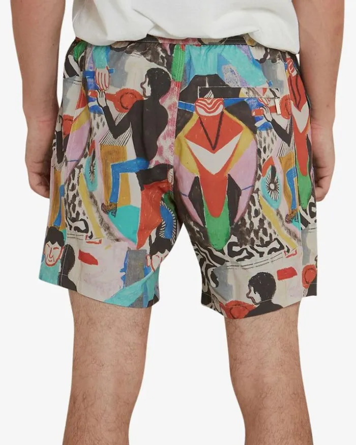 Mens Deus Ex Machina Boardshorts Vespacific Boardshort Mesh 8211 Multi Multi Mens Deus Ex Machina Boardshorts Vespacific Boardshort Mesh 8211 Multi Multi