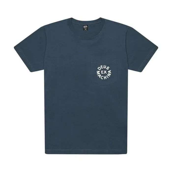 Mens Deus Ex Machina Classics Deus Logo Tee 8211 Navy Navy