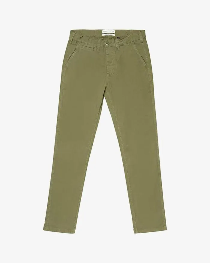 Mens Deus Ex Machina Classics Floyd Pant 8211 Army Green Army Green
