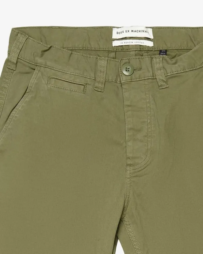 Mens Deus Ex Machina Classics Floyd Pant 8211 Army Green Army Green Mens Deus Ex Machina Classics Floyd Pant 8211 Army Green Army Green