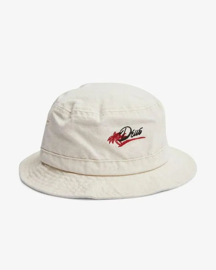 Mens Deus Ex Machina Hats Veilance Bucket 8211 White Chalk White Chalk