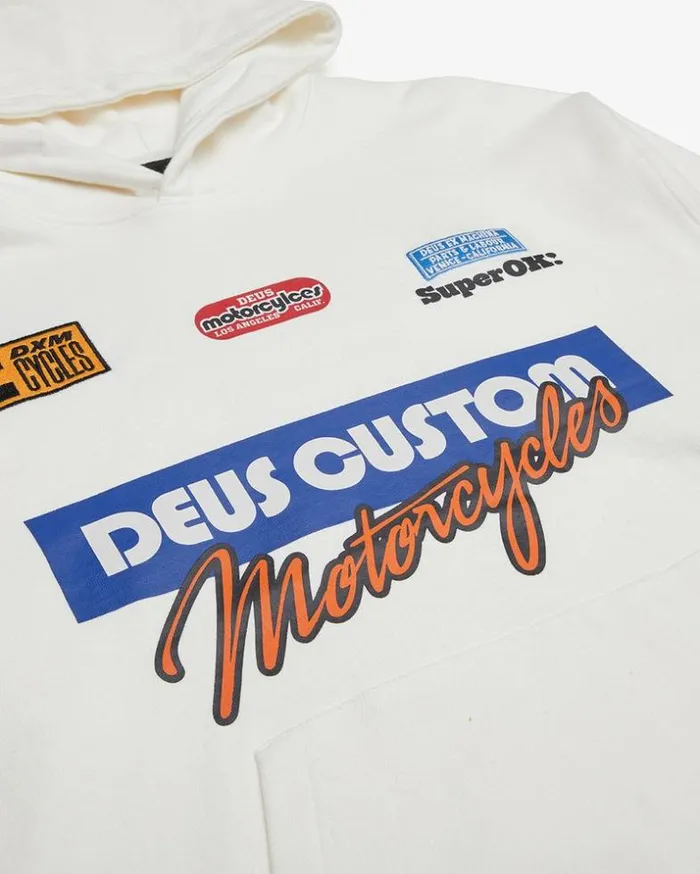 Mens Deus Ex Machina Hoodies and Sweaters Champagne Hoodie 8211 Vintage White Vintage White Mens Deus Ex Machina Hoodies and Sweaters Champagne Hoodie 8211 Vintage White Vintage White