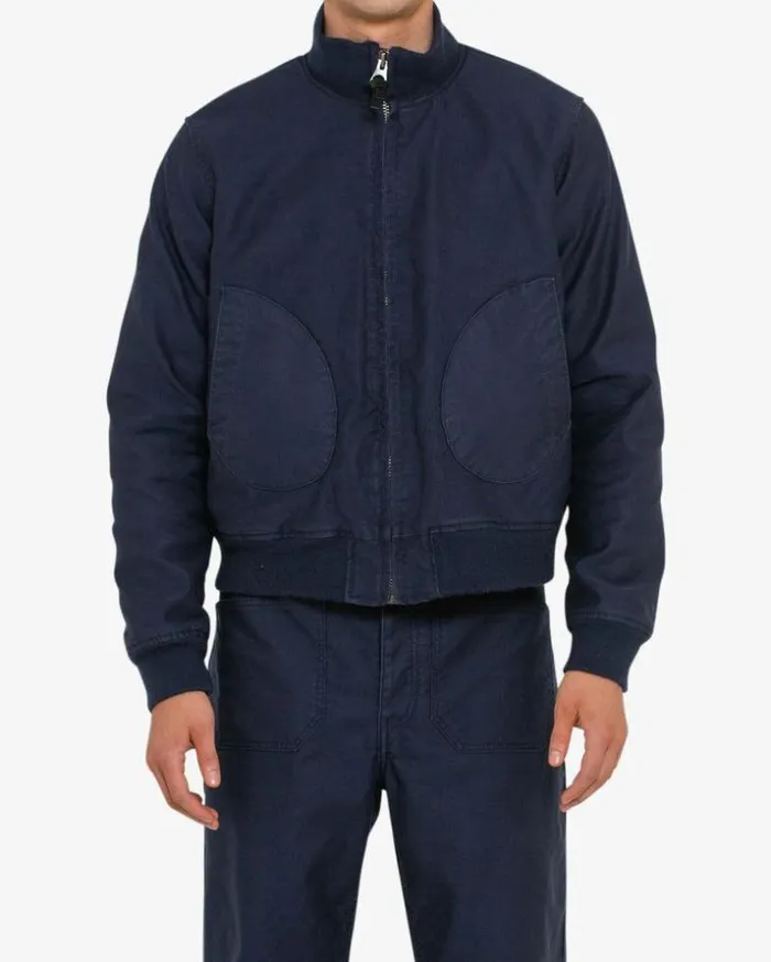 Mens Deus Ex Machina Jackets Naval Deck Jacket 8211 Navy Navy