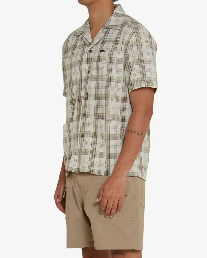 Mens Deus Ex Machina Shirts Levitate Shirt 8211 Natural Natural Mens Deus Ex Machina Shirts Levitate Shirt 8211 Natural Natural