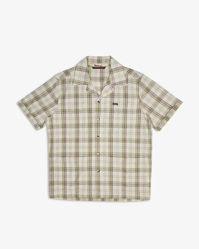 Mens Deus Ex Machina Shirts Levitate Shirt 8211 Natural Natural Mens Deus Ex Machina Shirts Levitate Shirt 8211 Natural Natural