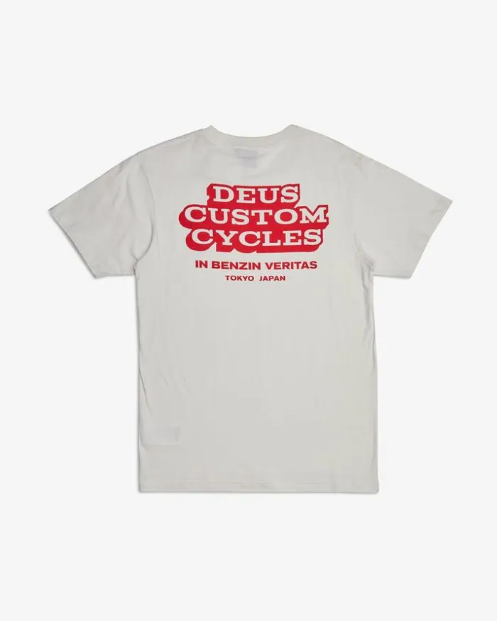 Mens Deus Ex Machina Tees Redline Tee 8211 Vintage White Vintage White Mens Deus Ex Machina Tees Redline Tee 8211 Vintage White Vintage White