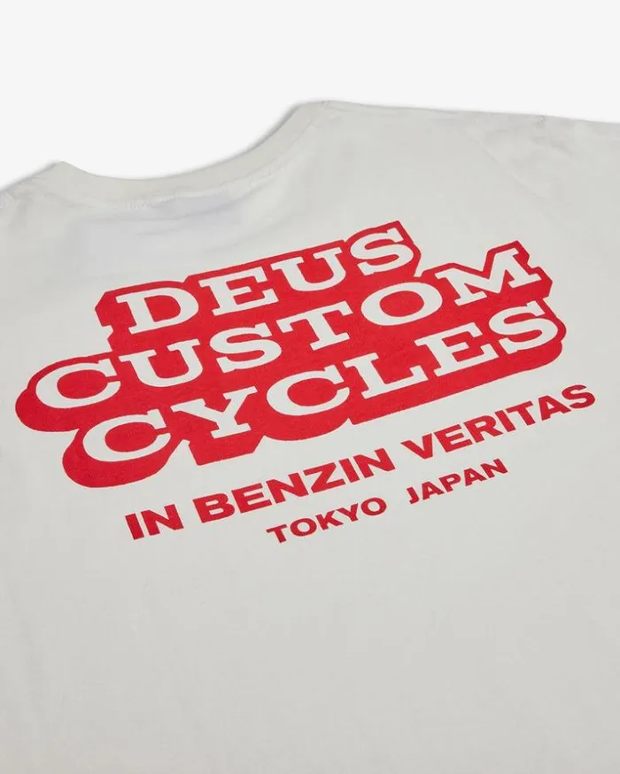 Mens Deus Ex Machina Tees Redline Tee 8211 Vintage White Vintage White Mens Deus Ex Machina Tees Redline Tee 8211 Vintage White Vintage White