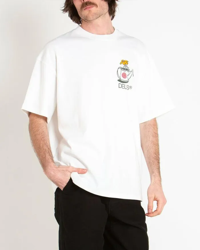 Mens Deus Ex Machina Tees Trust Tee 8211 Vintage White Vintage White Mens Deus Ex Machina Tees Trust Tee 8211 Vintage White Vintage White