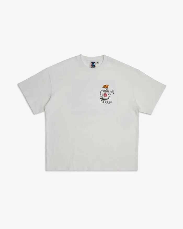 Mens Deus Ex Machina Tees Trust Tee 8211 Vintage White Vintage White Mens Deus Ex Machina Tees Trust Tee 8211 Vintage White Vintage White