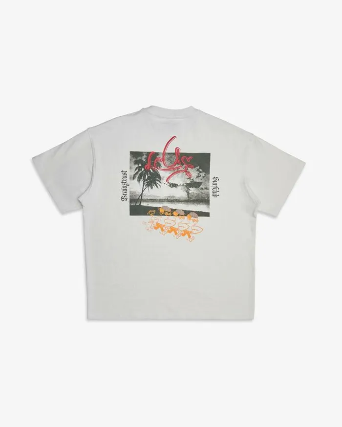 Mens Deus Ex Machina Tees Trust Tee 8211 Vintage White Vintage White Mens Deus Ex Machina Tees Trust Tee 8211 Vintage White Vintage White