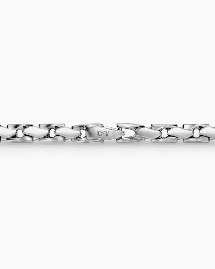 Mens Fluted Chain Necklace In Sterling Silver 5mm Men David Yurman Chains Mens Fluted Chain Necklace In Sterling Silver 5mm Men David Yurman Chains