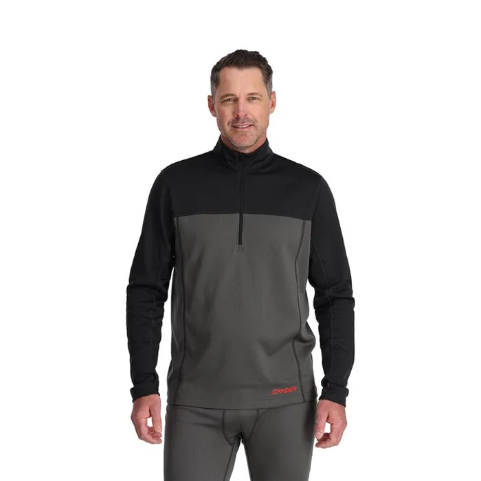 Mens Stretch Charger 12 Zip Polar Spyder Layers