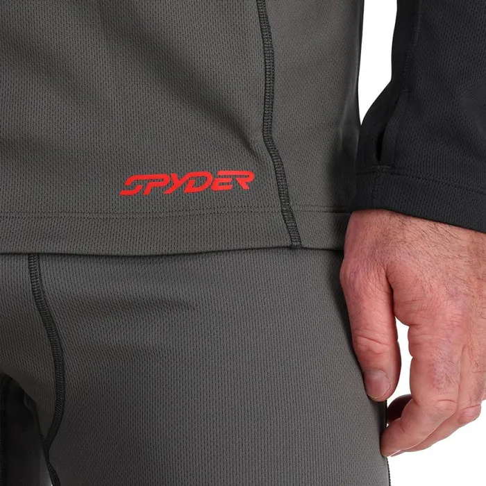 Mens Stretch Charger 12 Zip Polar Spyder Layers