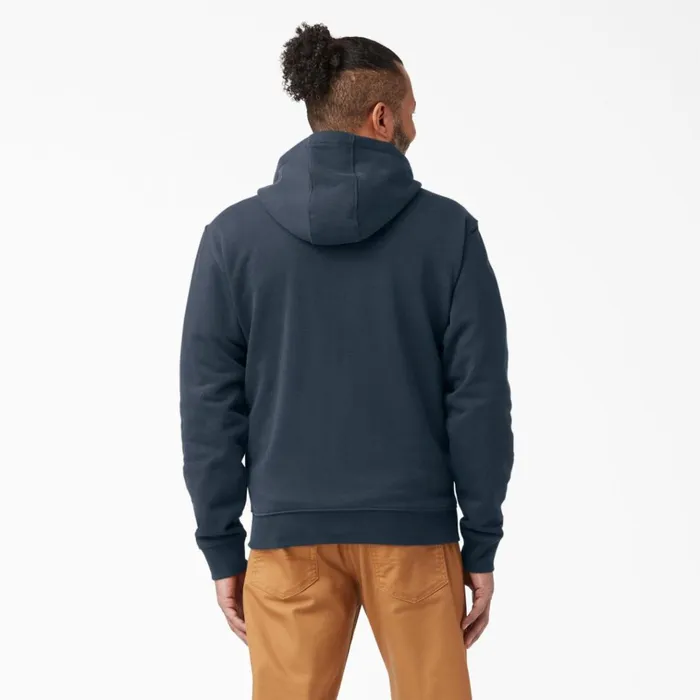 Midweight Fleece Zip Hoodie Dark Navy Dark Navy dn Men Dickies Outerwear Midweight Fleece Zip Hoodie Dark Navy Dark Navy dn Men Dickies Outerwear