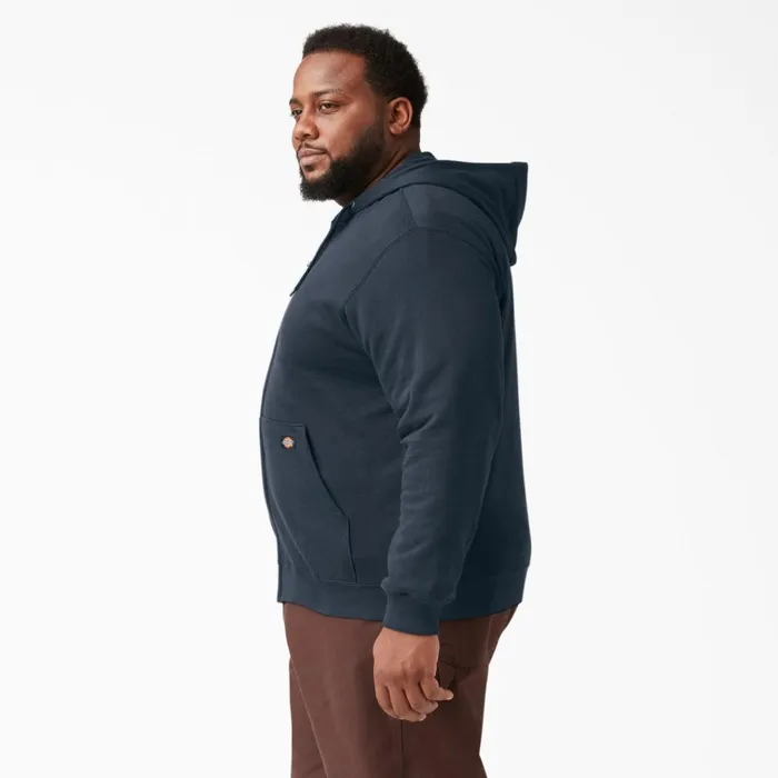 Midweight Fleece Zip Hoodie Dark Navy Dark Navy dn Men Dickies Outerwear Midweight Fleece Zip Hoodie Dark Navy Dark Navy dn Men Dickies Outerwear