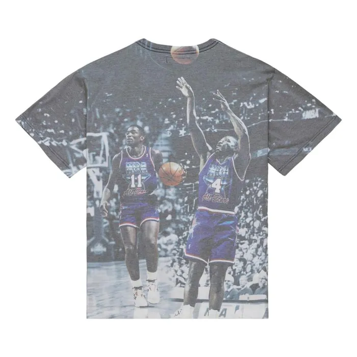 Mitchell and Ness Above The Rim Sublimated SS Tee Detroit Pistons Men TShirts and Tops Mitchell and Ness Above The Rim Sublimated SS Tee Detroit Pistons Men TShirts and Tops