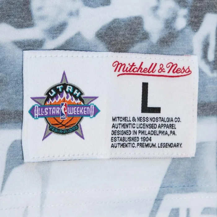 Mitchell and Ness Above The Rim Sublimated SS Tee Detroit Pistons Men TShirts and Tops Mitchell and Ness Above The Rim Sublimated SS Tee Detroit Pistons Men TShirts and Tops
