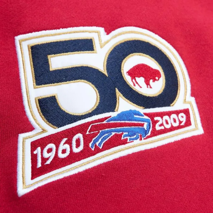 Mitchell and Ness All Over Crew 30 Buffalo Bills Men Hoodies and Sweatshirts Mitchell and Ness All Over Crew 30 Buffalo Bills Men Hoodies and Sweatshirts