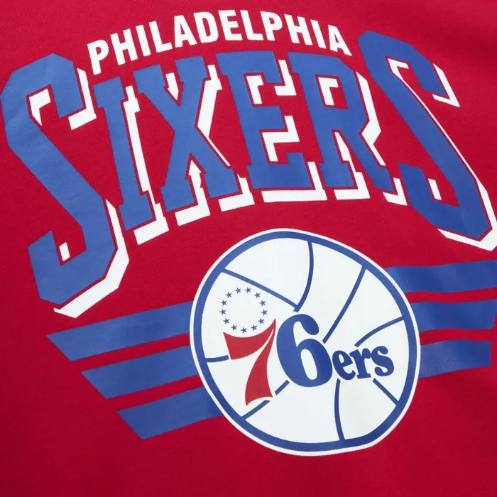 Mitchell and Ness All Over Crew 30 Philadelphia 76ers Men Hoodies and Sweatshirts Mitchell and Ness All Over Crew 30 Philadelphia 76ers Men Hoodies and Sweatshirts