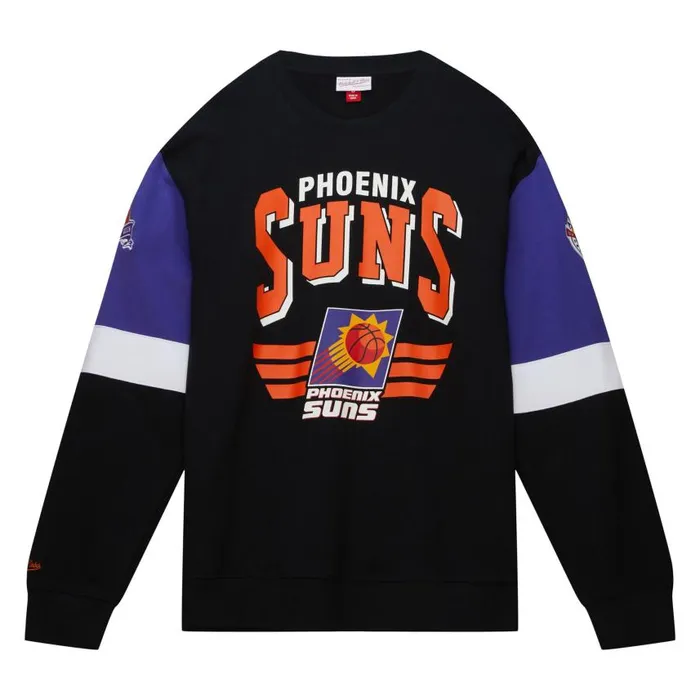 Mitchell and Ness All Over Crew 30 Phoenix Suns Men Hoodies and Sweatshirts