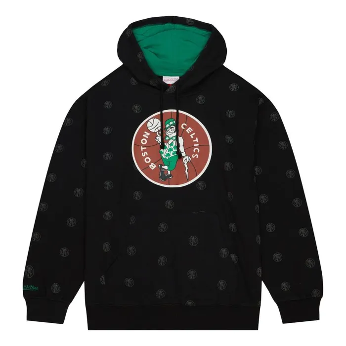 Mitchell and Ness AOP Fleece Hoodie Boston Celtics Men Hoodies and Sweatshirts Mitchell and Ness AOP Fleece Hoodie Boston Celtics Men Hoodies and Sweatshirts