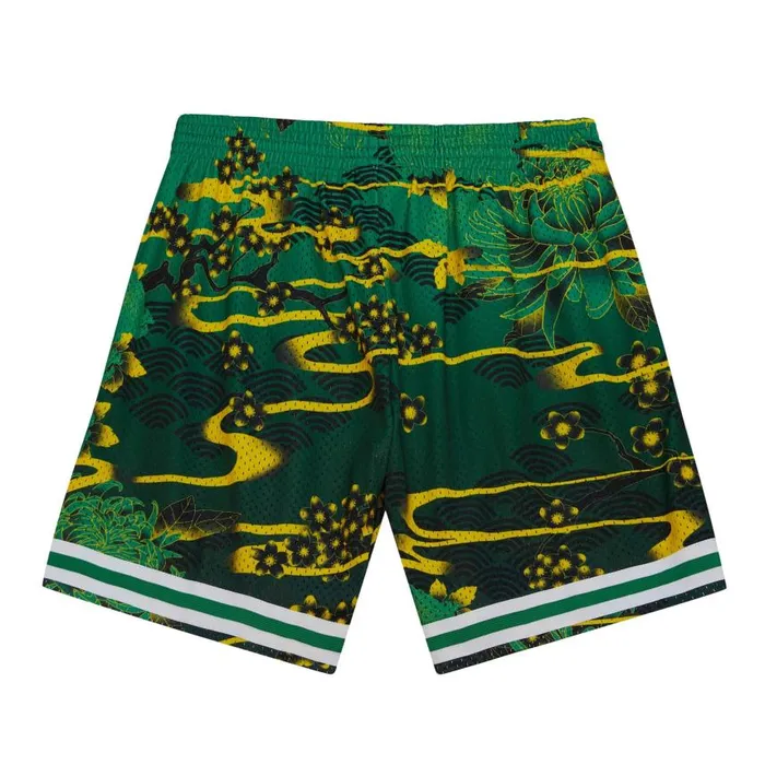 Mitchell and Ness Asian Heritage Swingman Boston Celtics 1985 Shorts 50 Men Shorts Mitchell and Ness Asian Heritage Swingman Boston Celtics 1985 Shorts 50 Men Shorts